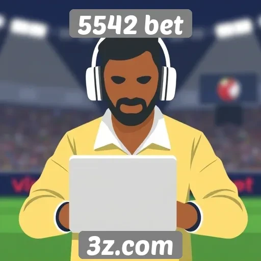Avaliação do suporte ao cliente no site 5542 bet